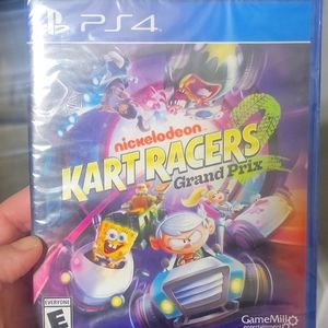 BNWOT 🎁 PS4 NICKELODEON RACERS IN PLASTIC